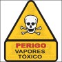  Perigo - Vapores Tóxico 